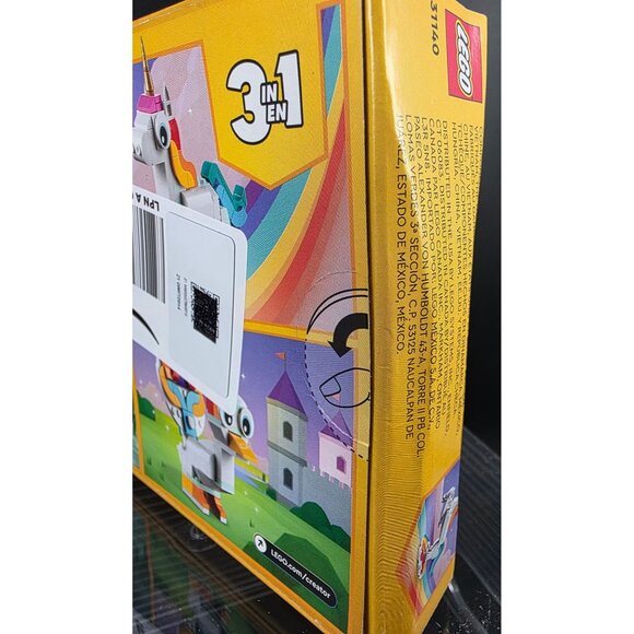 Lego Creator 3-in-1 Magical Unicorn Set #31140  145 Pieces  Age 7+ - Picture 7 of 10